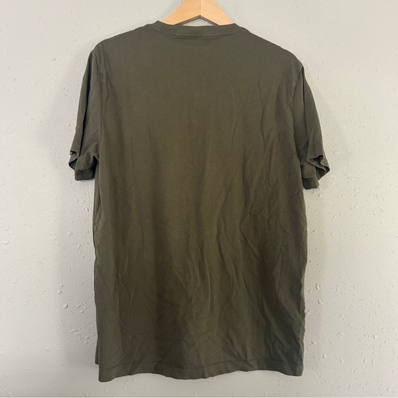 True Religion Green Graphic Tee for Men Casual Large - Picture 5 of 7